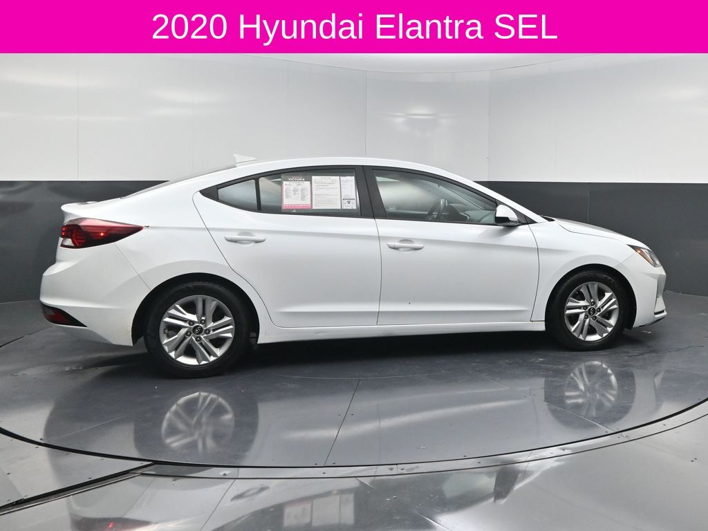 2020 Hyundai Elantra SEL White at Baytown Hyundai