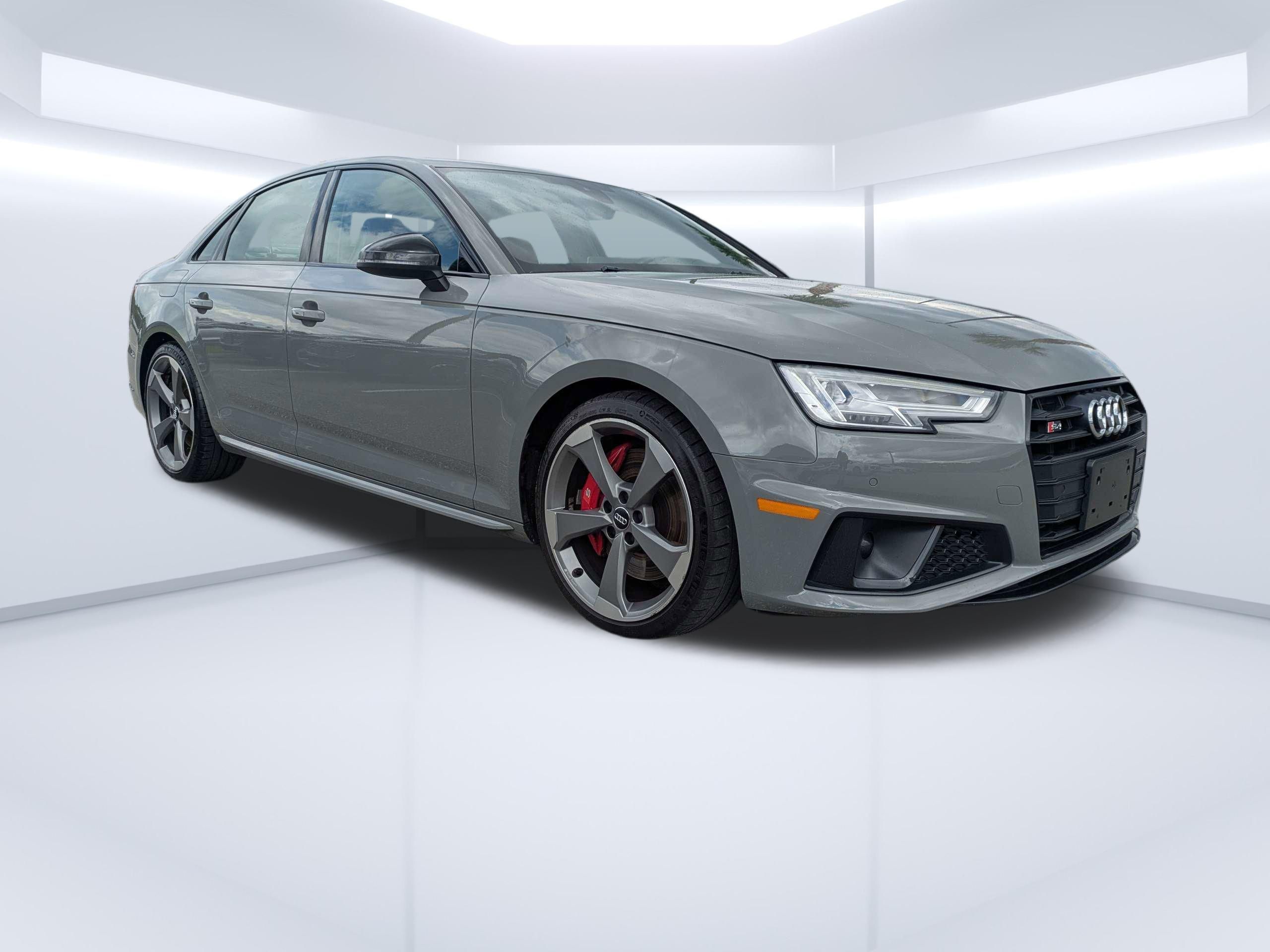 Quantum Gray 2019 Audi S4 3.0T quattro Premium Plus Sedan AWD Sedan All-Wheel Drive 8-Speed Automatic