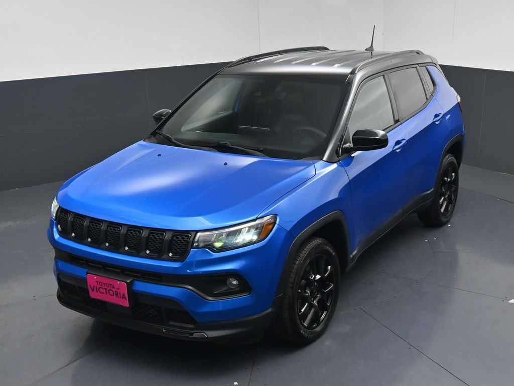 2023 Jeep Compass Latitude Blue at DeMontrond Auto Country