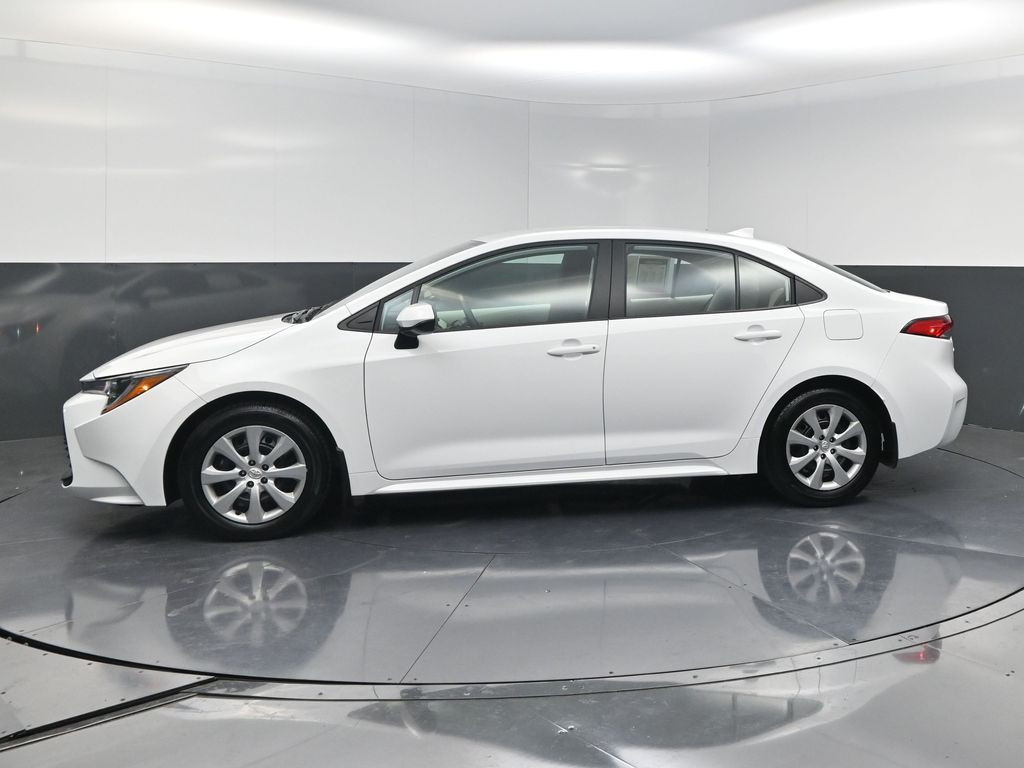 2025 Toyota Corolla LE White at Gullo Toyota