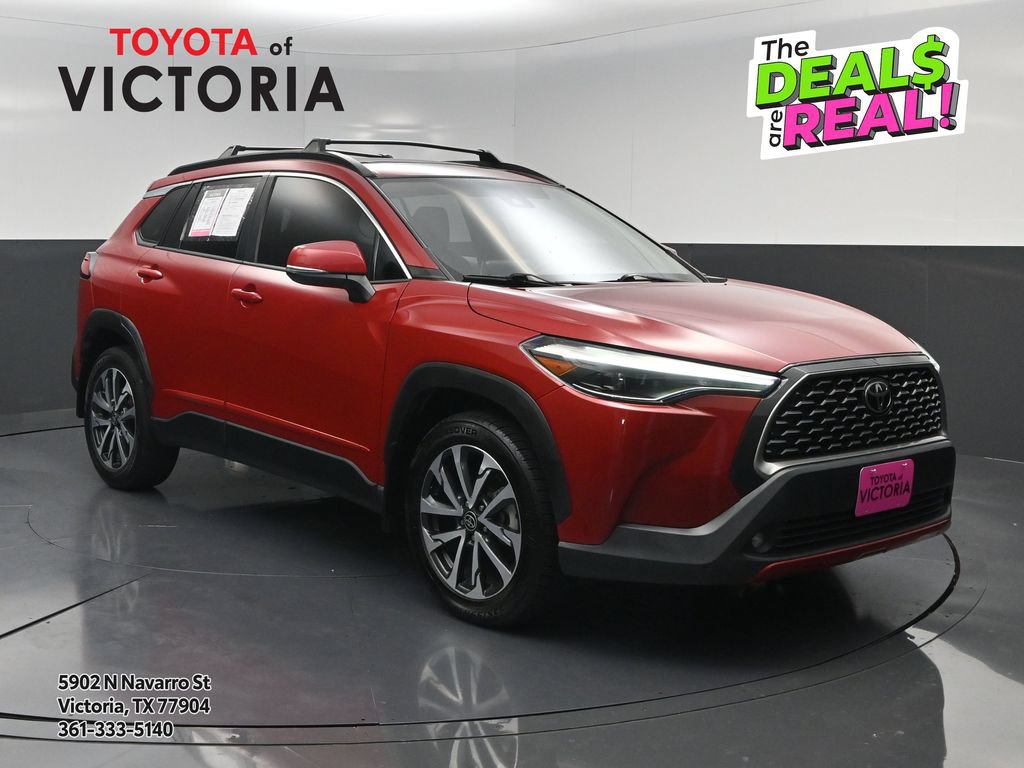2022 Toyota Corolla Cross XLE Red at Toyota of Victoria