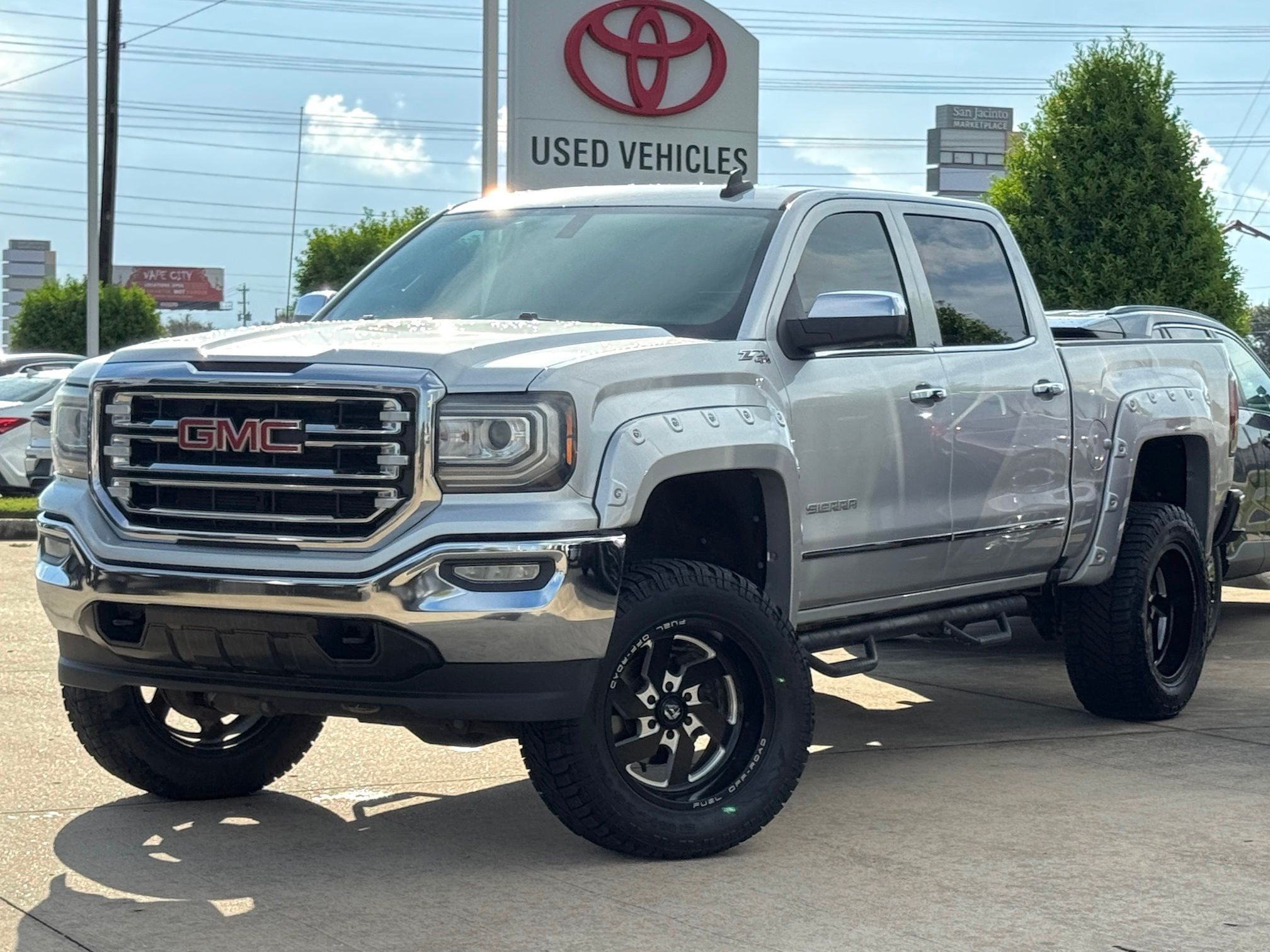 2017 GMC Sierra 1500 SLT Silver at Martin Chrysler Dodge Jeep Ram