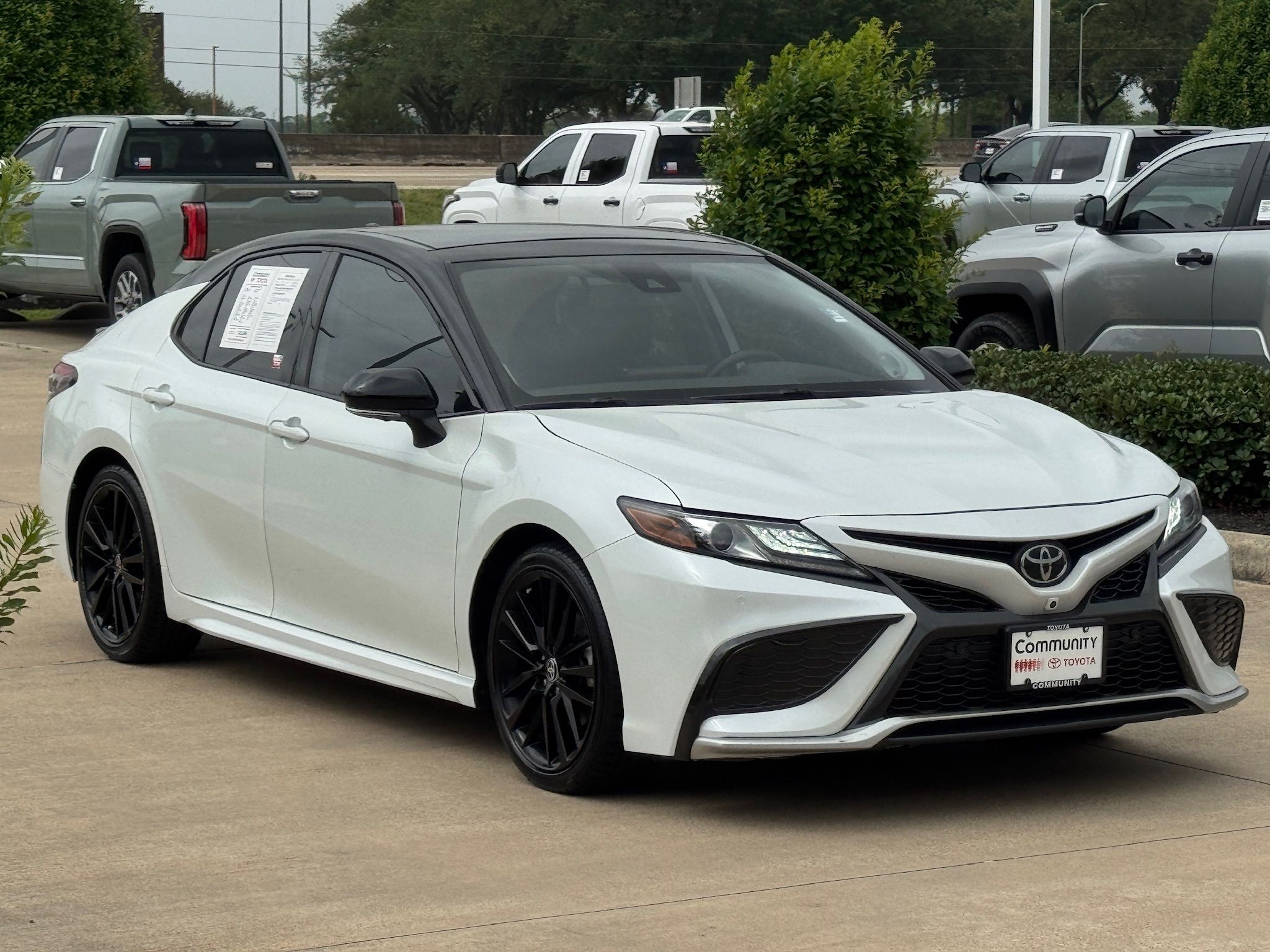 2023 Toyota Camry XSE V6 Beige at Classic Elite Chevrolet Sugar Land