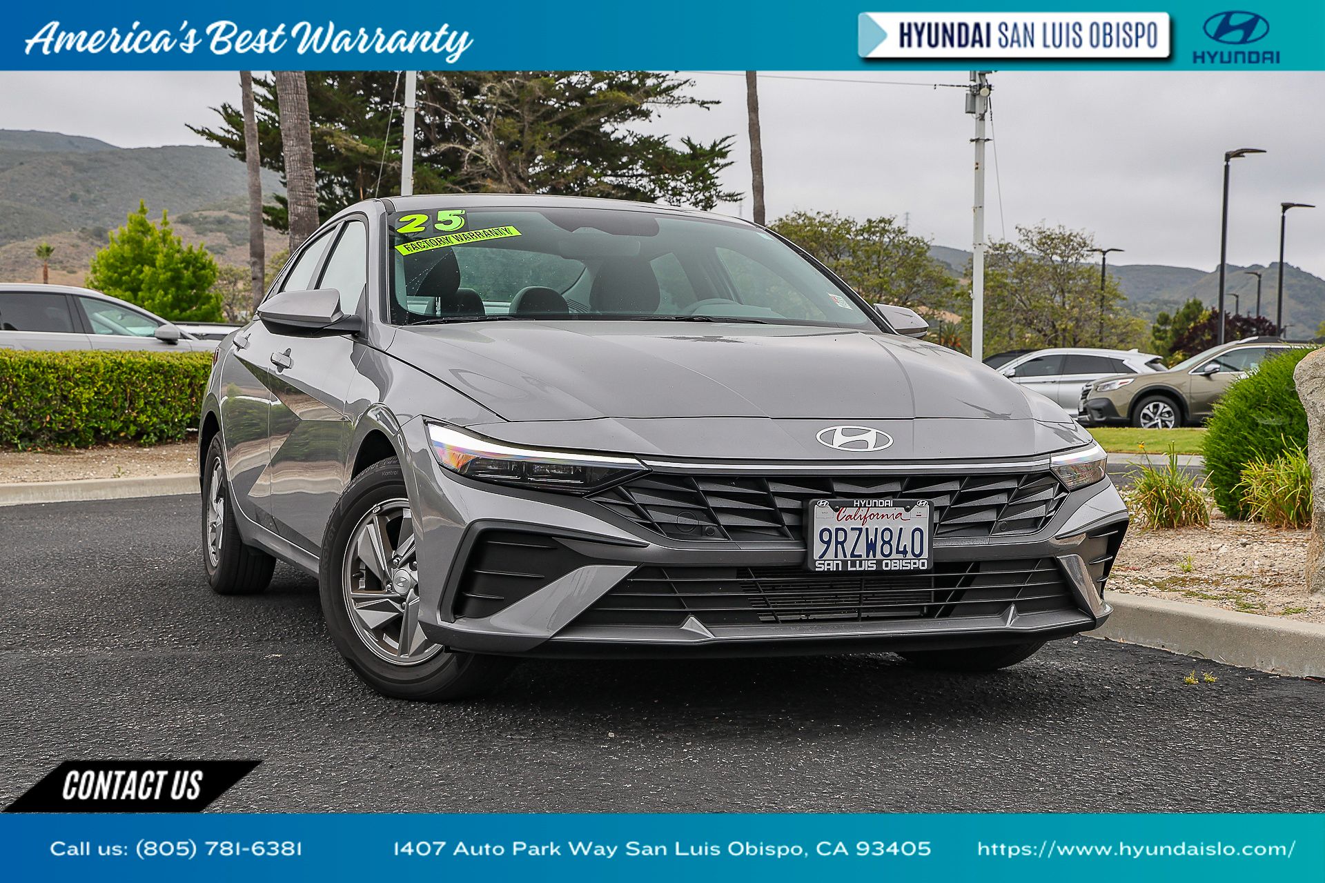 2025 Hyundai Elantra SE FWD