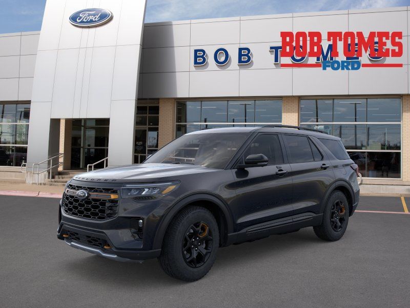 Black Metallic 2026 Ford Explorer SUV / Crossover All-Wheel Drive Automatic
