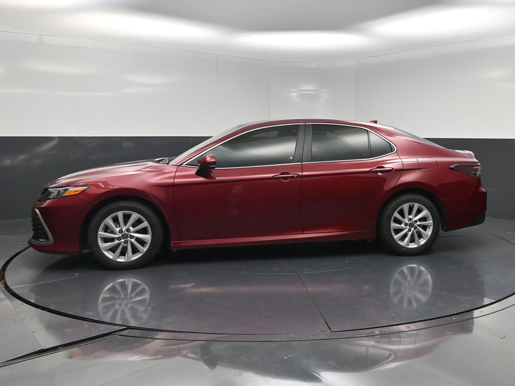 2022 Toyota Camry LE Red at Monument Chevrolet