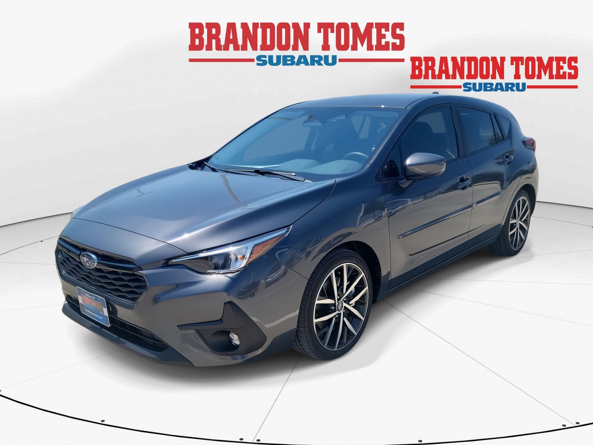 Gray 2026 Subaru Impreza Wagon All-Wheel Drive Continuously Variable Transmission