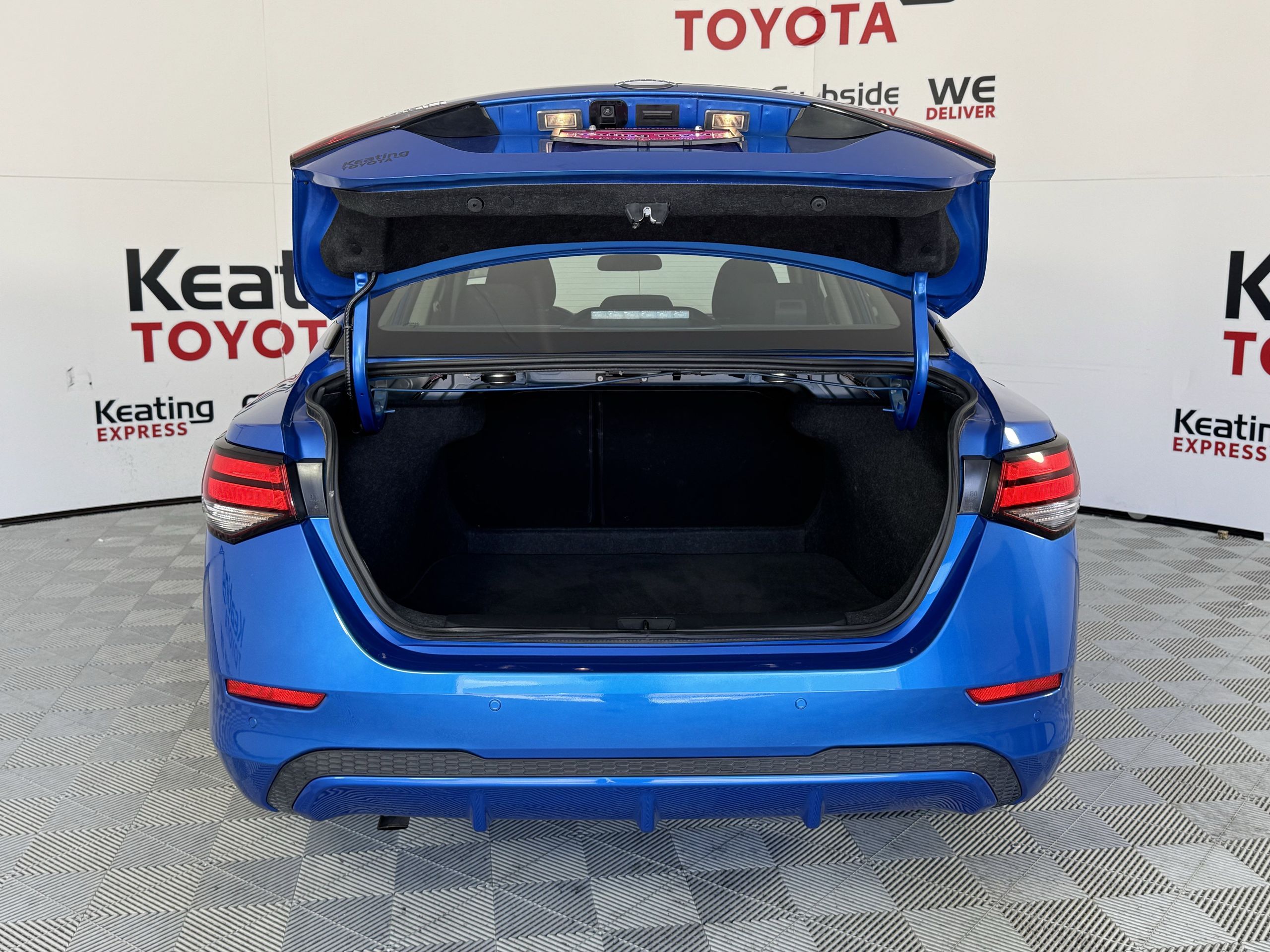 2025 Nissan Sentra SV Blue at Central Houston Nissan