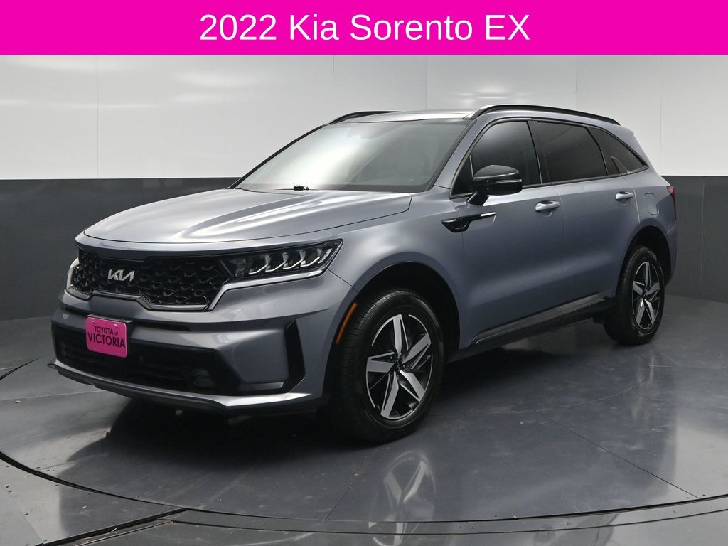 2022 Kia Sorento EX Silver at Baytown Hyundai