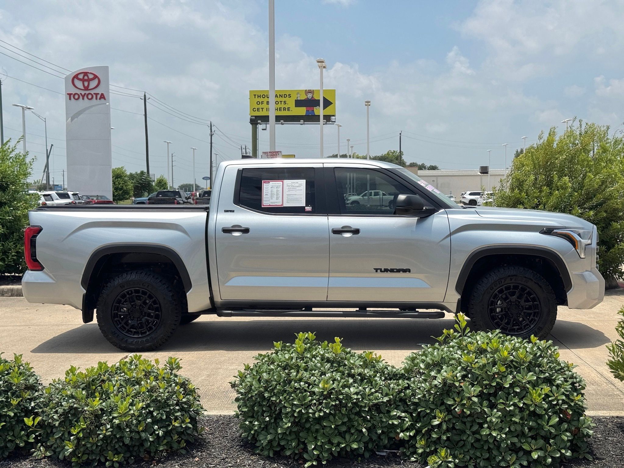 2025 Toyota Tundra SR5 Silver at Gullo Toyota