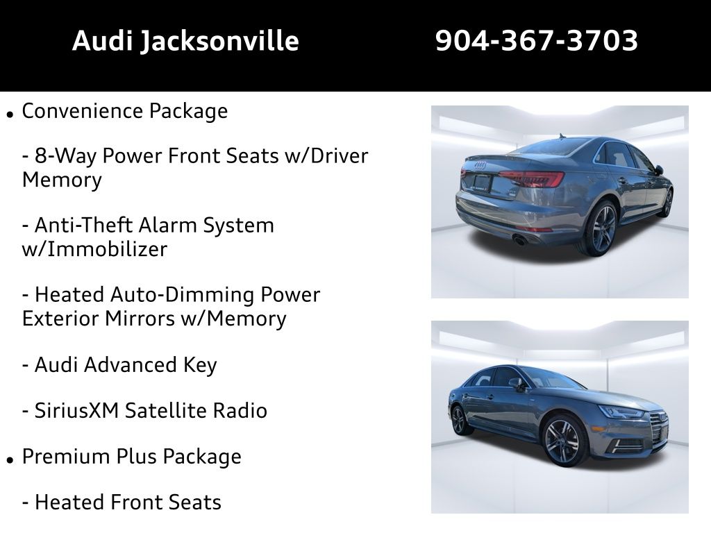 Audi 2017 A4 2.0T ultra Premium Plus