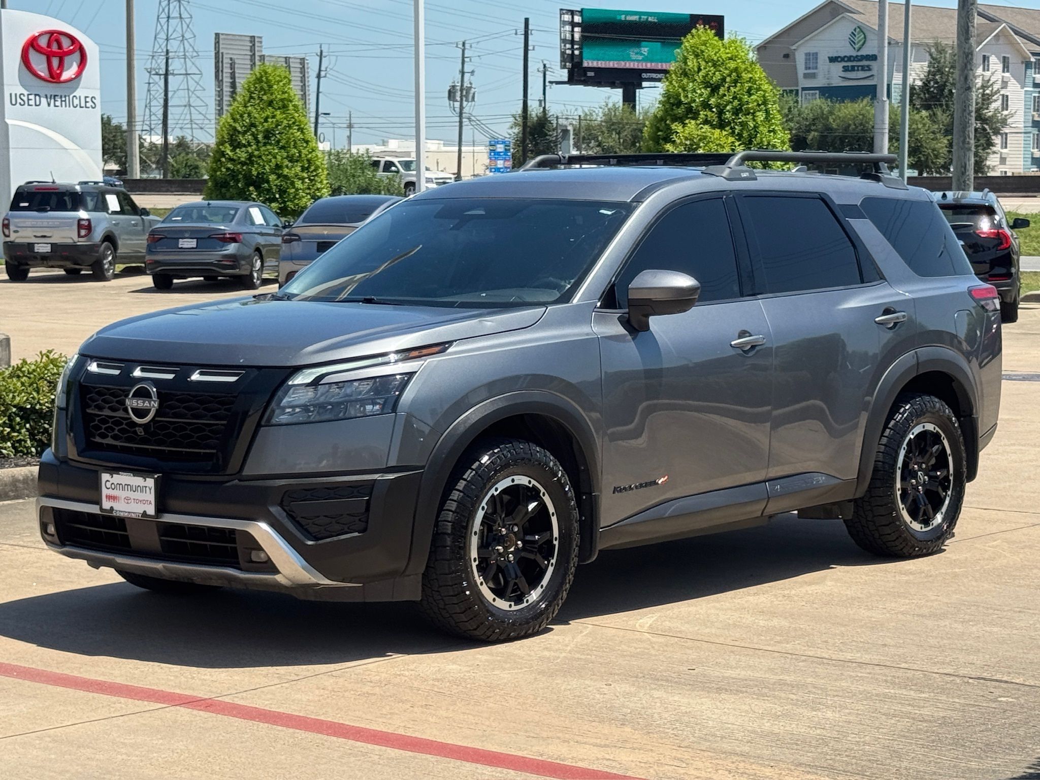 2023 Nissan Pathfinder Rock Creek Gray at Westside Lexus