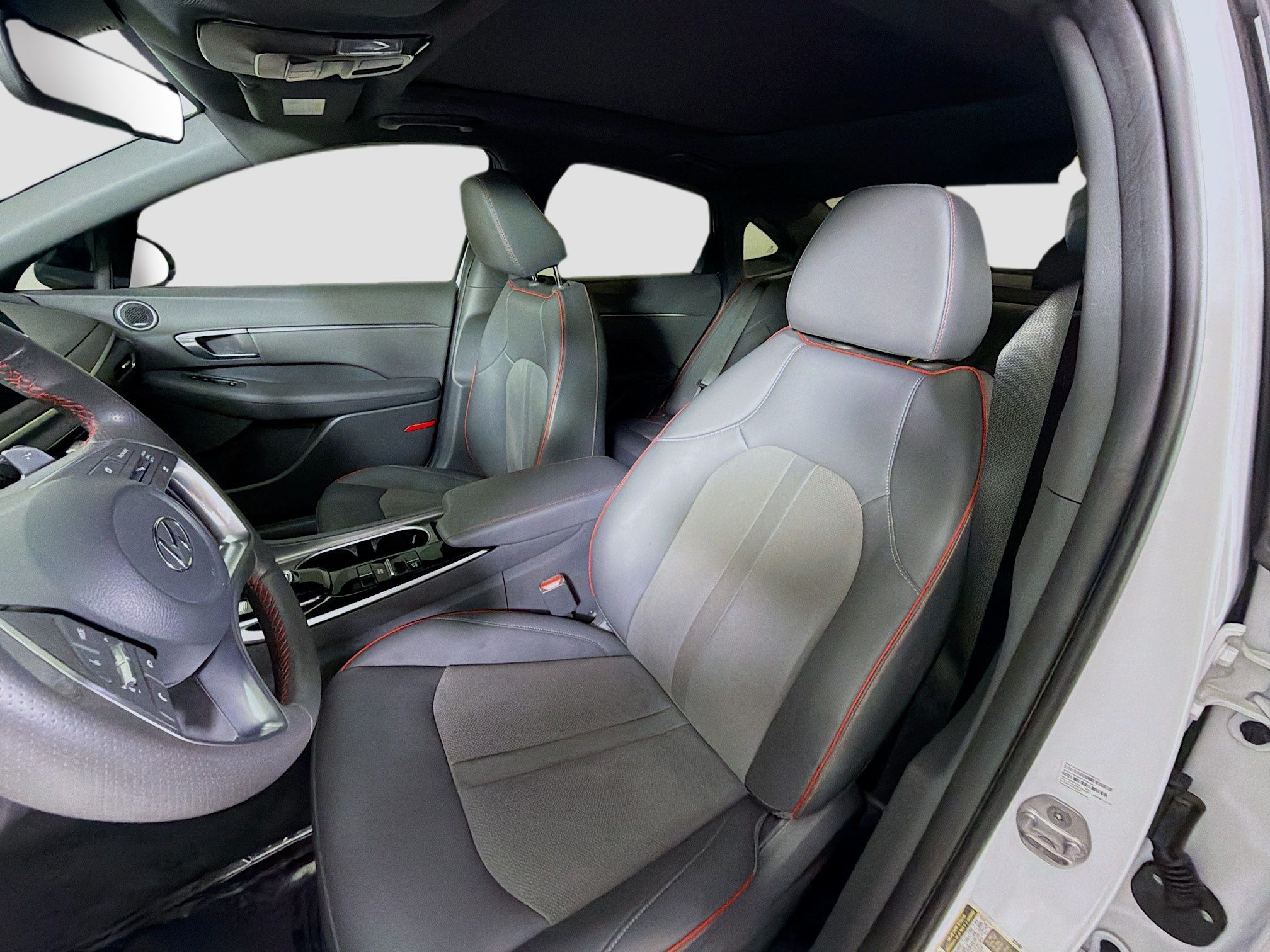 2023 Hyundai Sonata SEL Plus White at DeMontrond Ford