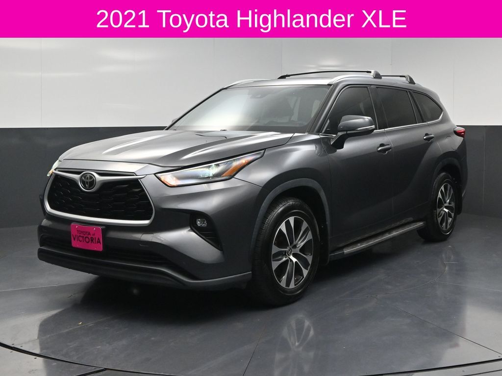 2021 Toyota Highlander XLE Gray at DeMontrond Mazda