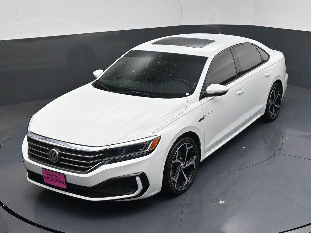 2022 Volkswagen Passat 2.0T R-Line White at Durrett Motor Company