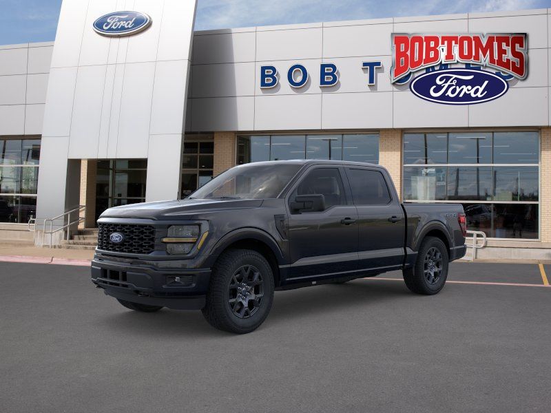Black Metallic 2026 Ford F-150 Pickup Truck Four-Wheel Drive Automatic