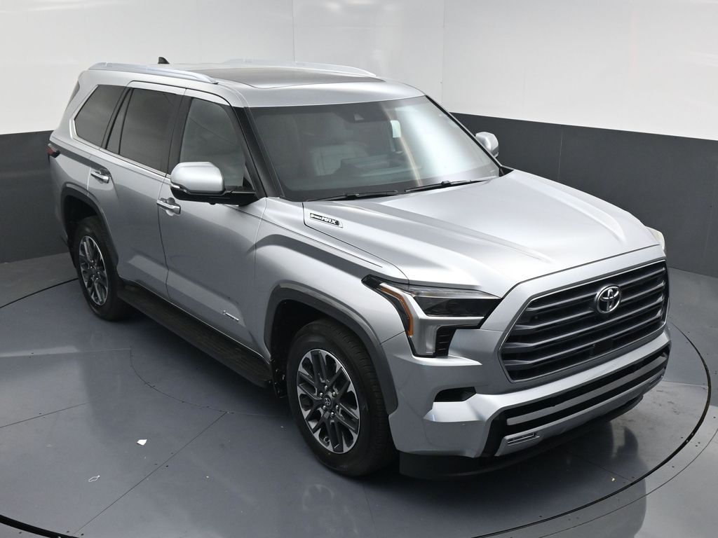 2026 Toyota Sequoia Limited Silver at Classic Toyota Galveston