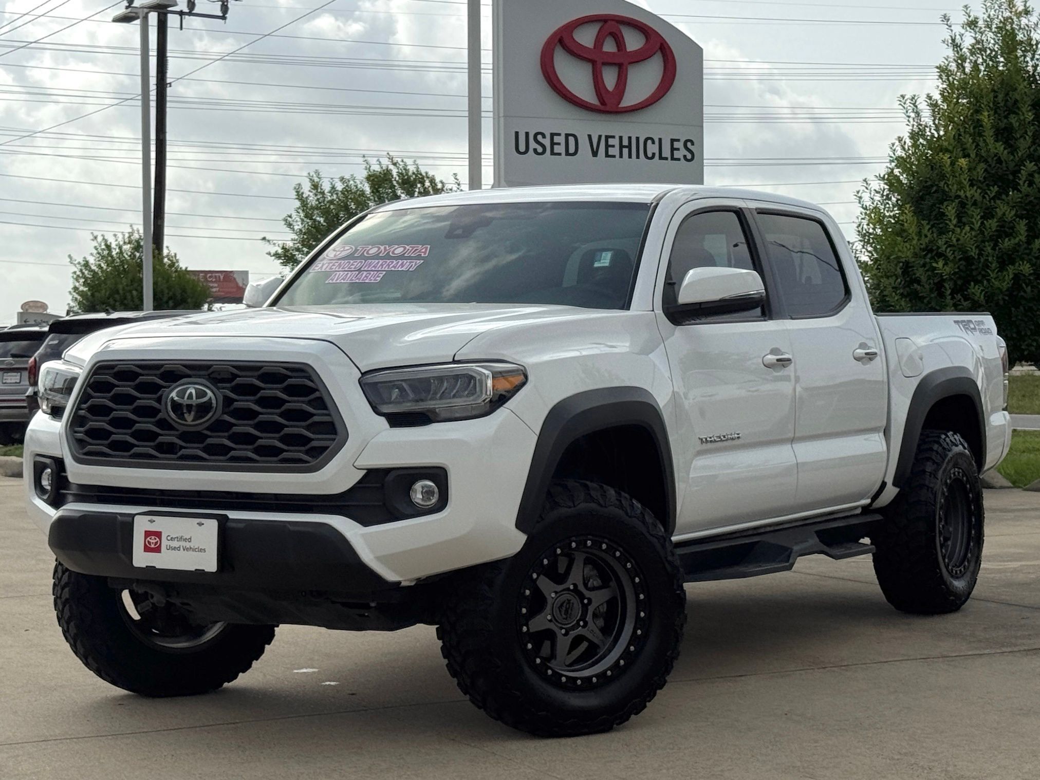 2023 Toyota Tacoma TRD Off-Road White at Toyota of Victoria