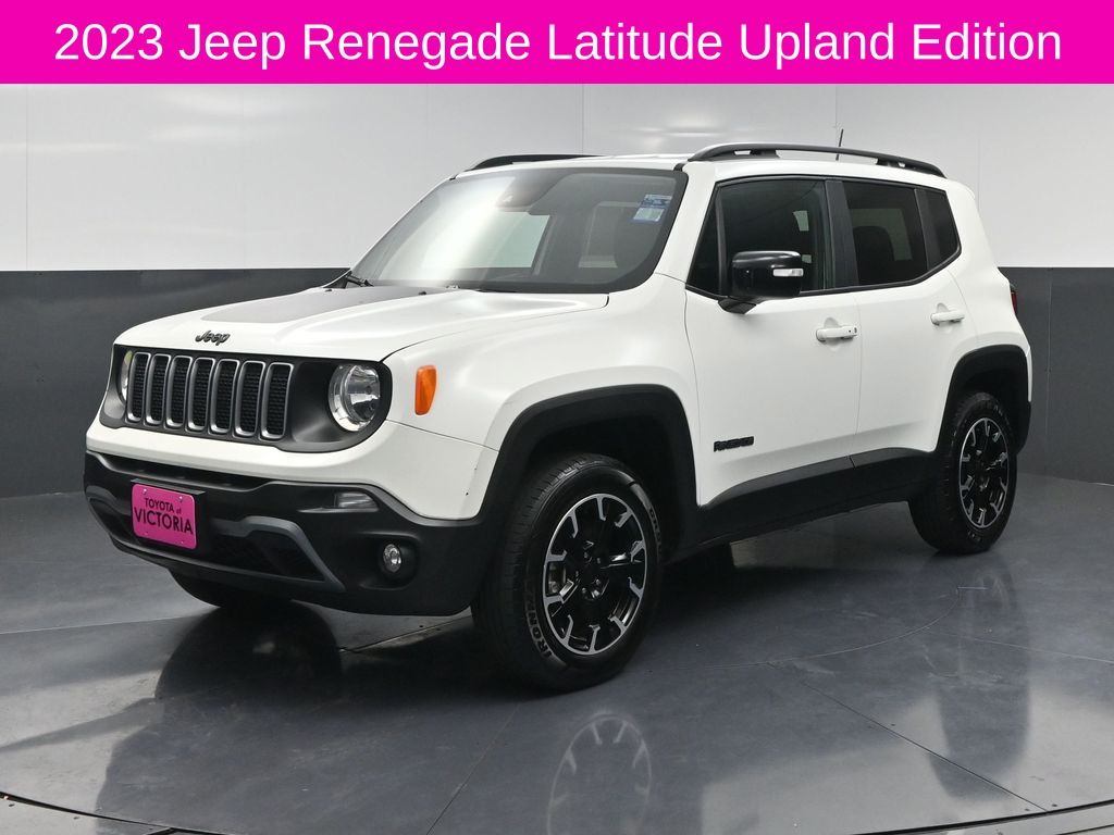 2023 Jeep Renegade Latitude White at Classic Elite Chevrolet Sugar Land