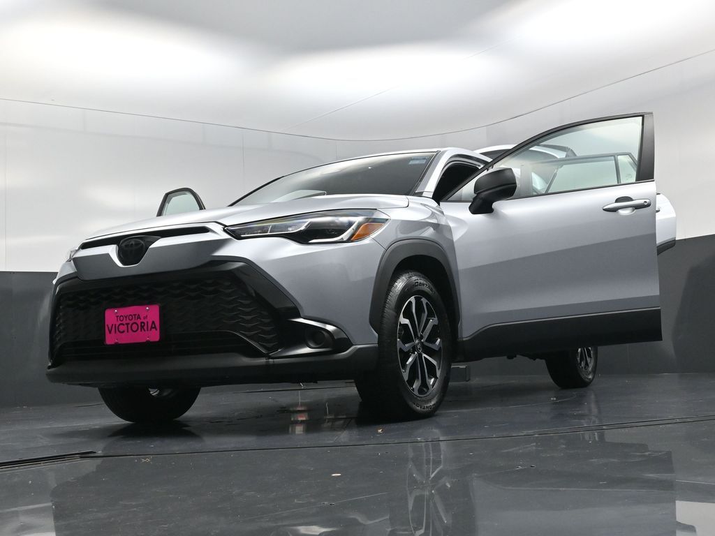 2024 Toyota Corolla Cross Hybrid S Silver at Monument Chevrolet