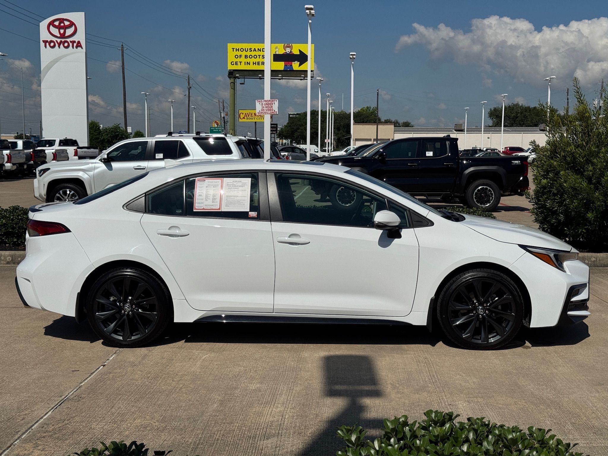 2025 Toyota Corolla XSE White at Traditions Chevrolet