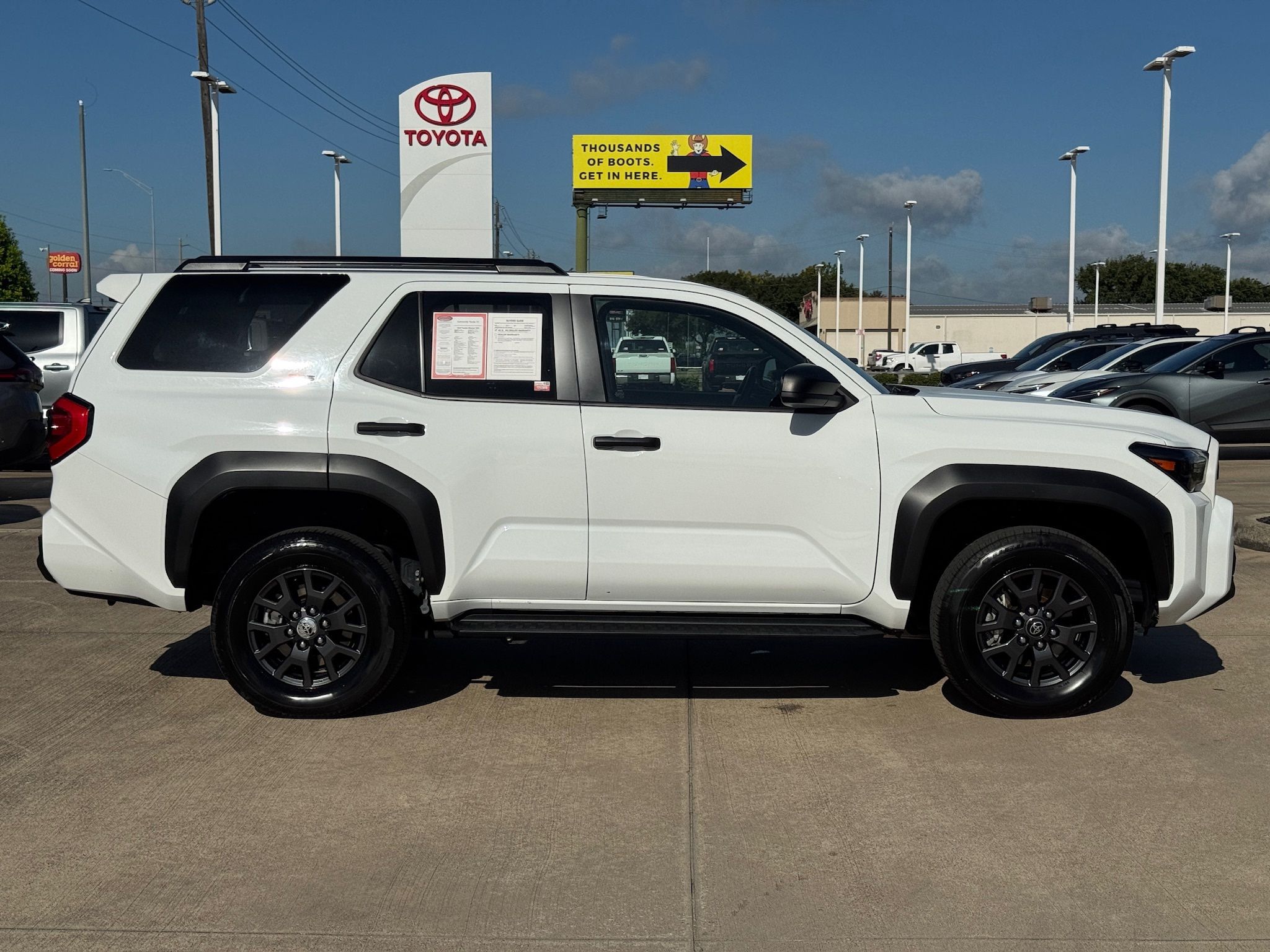 2025 Toyota 4Runner SR5 White at Community Toyota