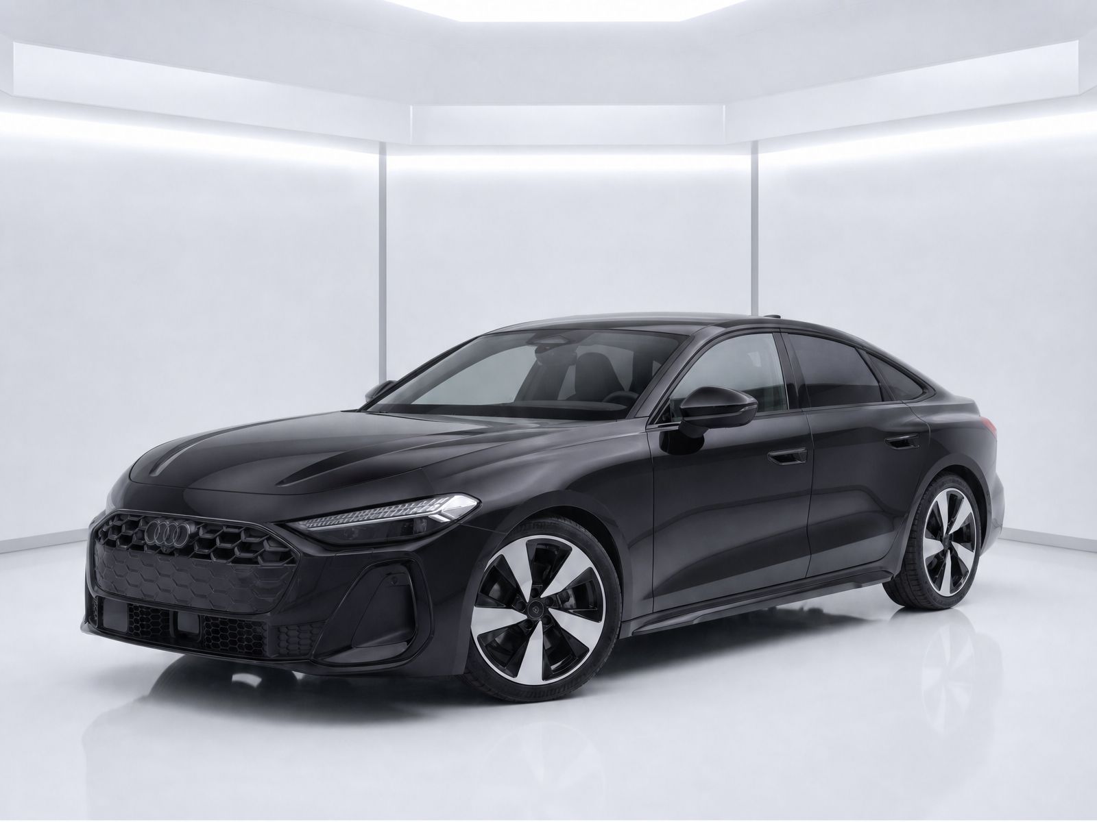 Mythos Black Metallic 2026 Audi A5 Sedan All-Wheel Drive 7-Speed Automatic