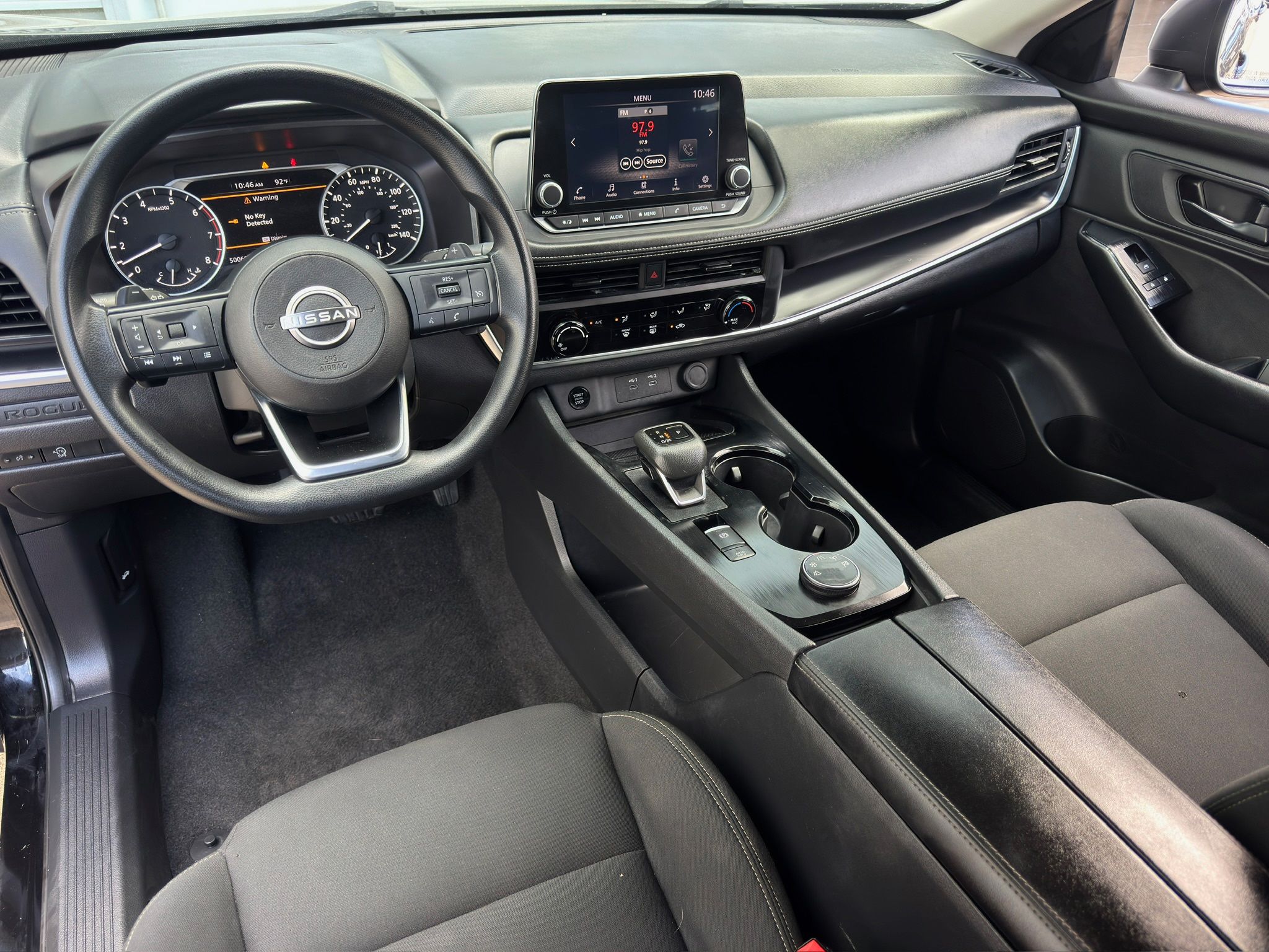 2024 Nissan Rogue S Black at Central Houston Nissan