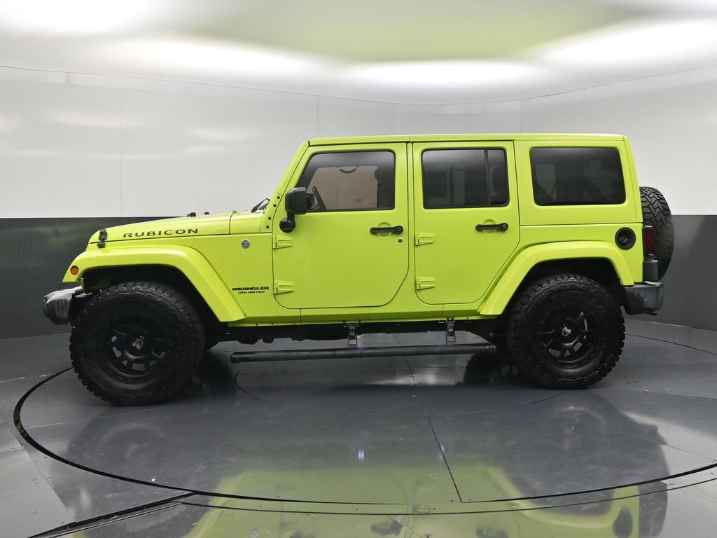 2017 Jeep Wrangler Unlimited Rubicon Green at Classic Chevrolet Galveston