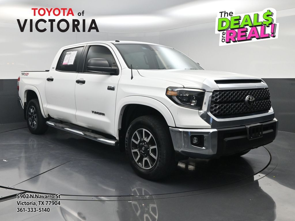 2019 Toyota Tundra SR5 White at Westside Lexus