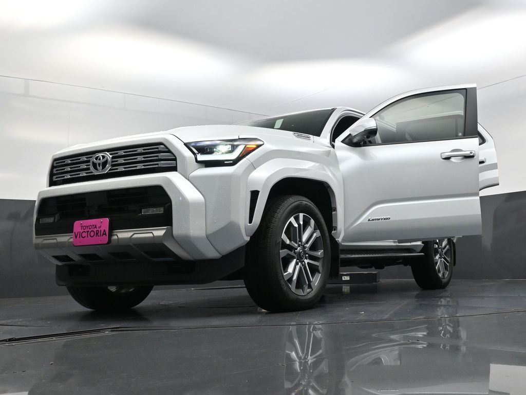 2025 Toyota 4Runner i-FORCE MAX Hybrid Limited White at Gullo Toyota