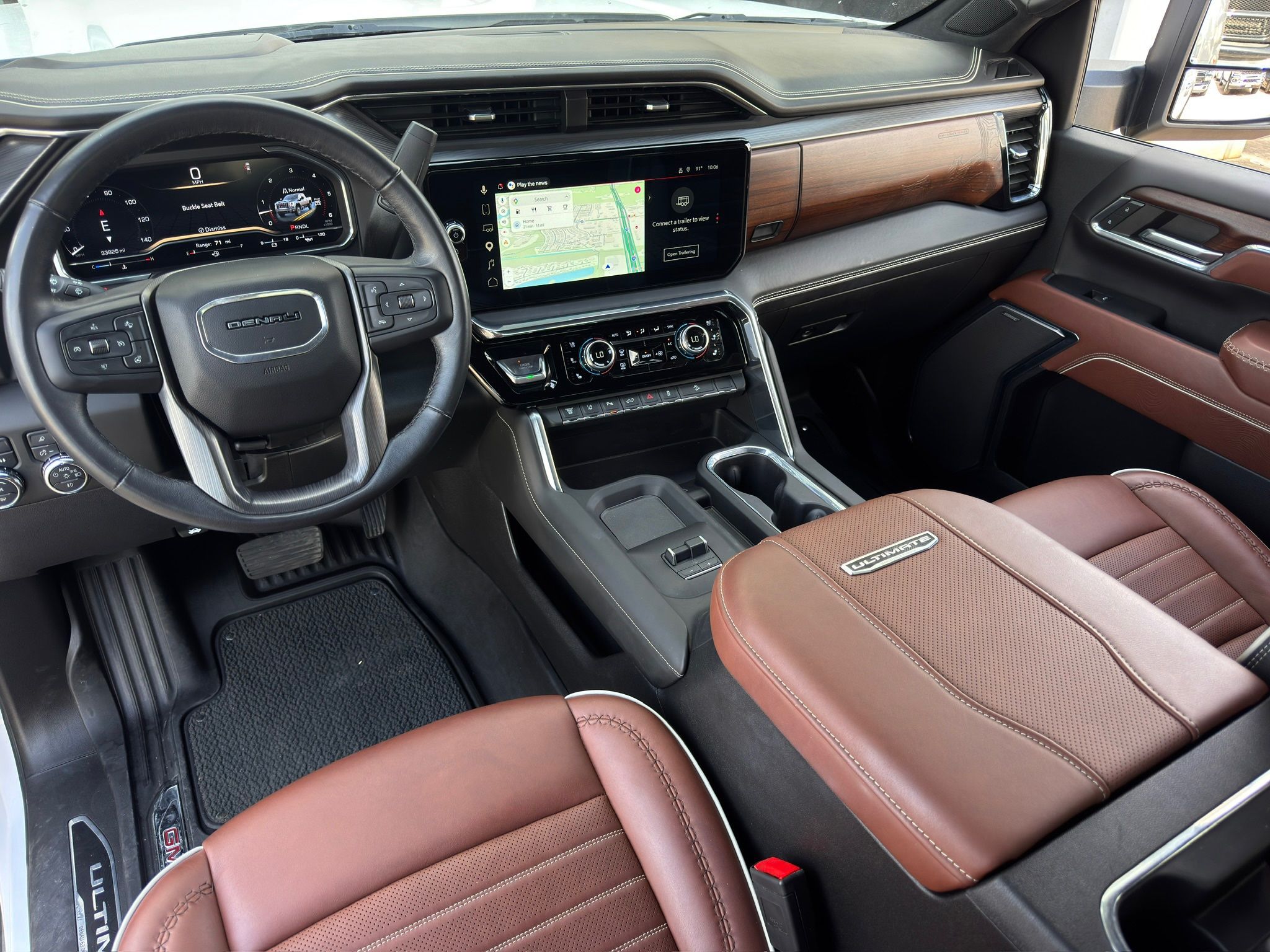 2024 GMC Sierra 2500HD Denali Ultimate White at South Houston Nissan