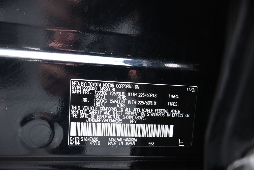 2021 Toyota RAV4 Hybrid Limited Black at Westside Lexus