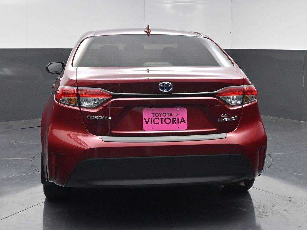 2024 Toyota Corolla Hybrid LE Red at DeMontrond Automotive Group