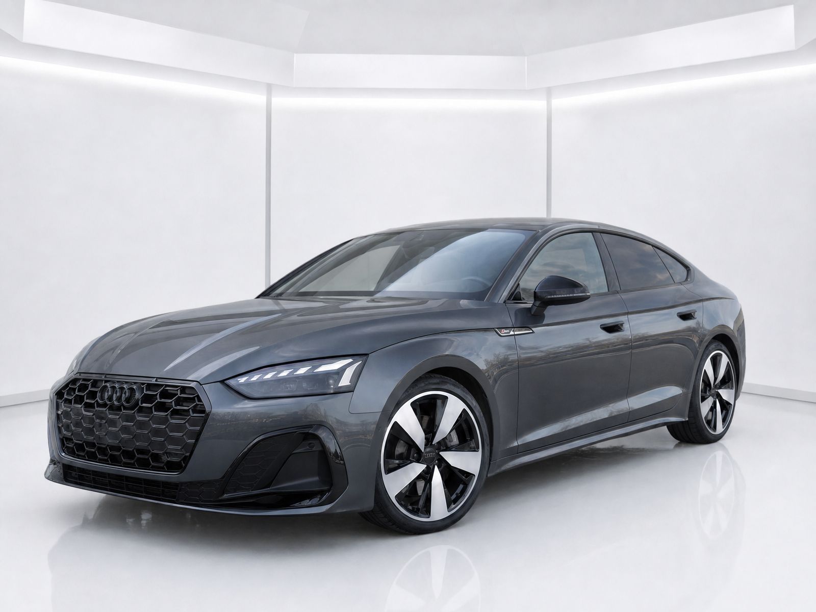 Daytona Gray Metallic 2026 Audi A5 Sedan All-Wheel Drive 7-Speed Automatic