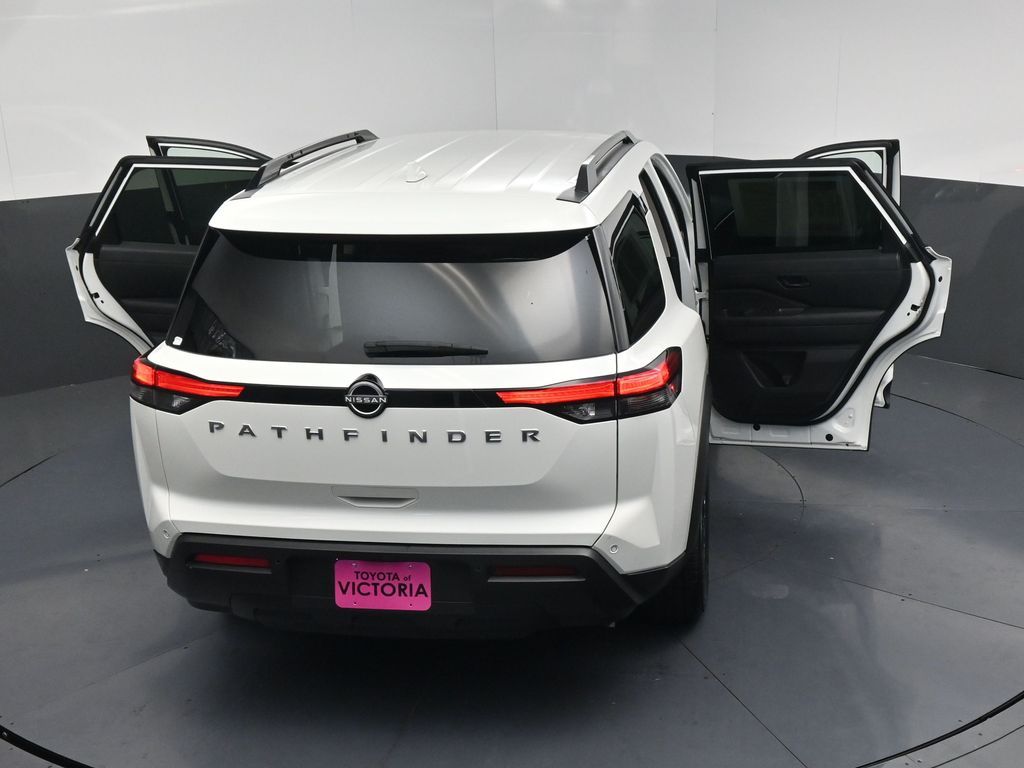 2025 Nissan Pathfinder SV White at Central Houston Nissan