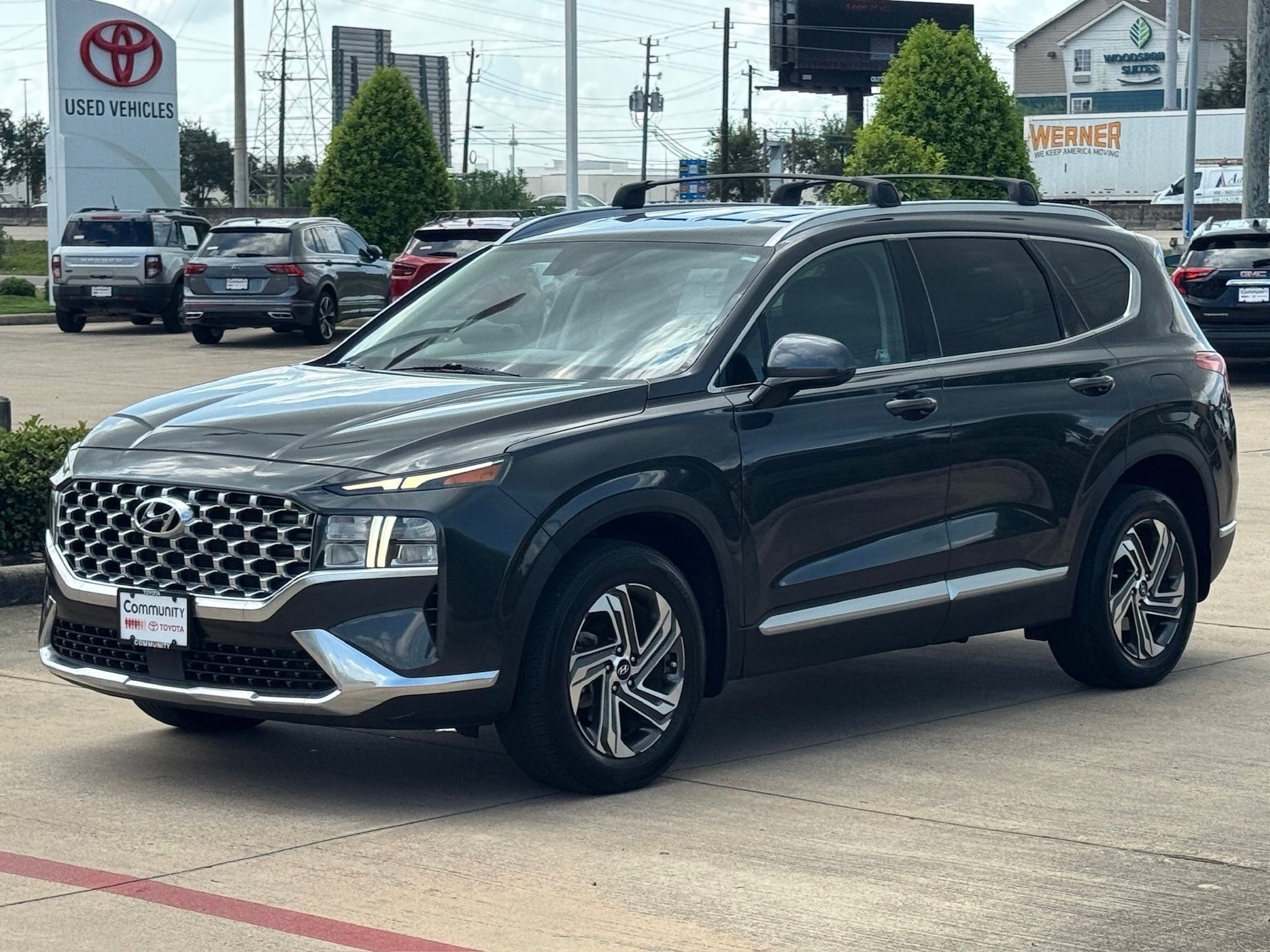 2022 Hyundai Santa Fe SEL Gray at Joe Myers Mazda Kia