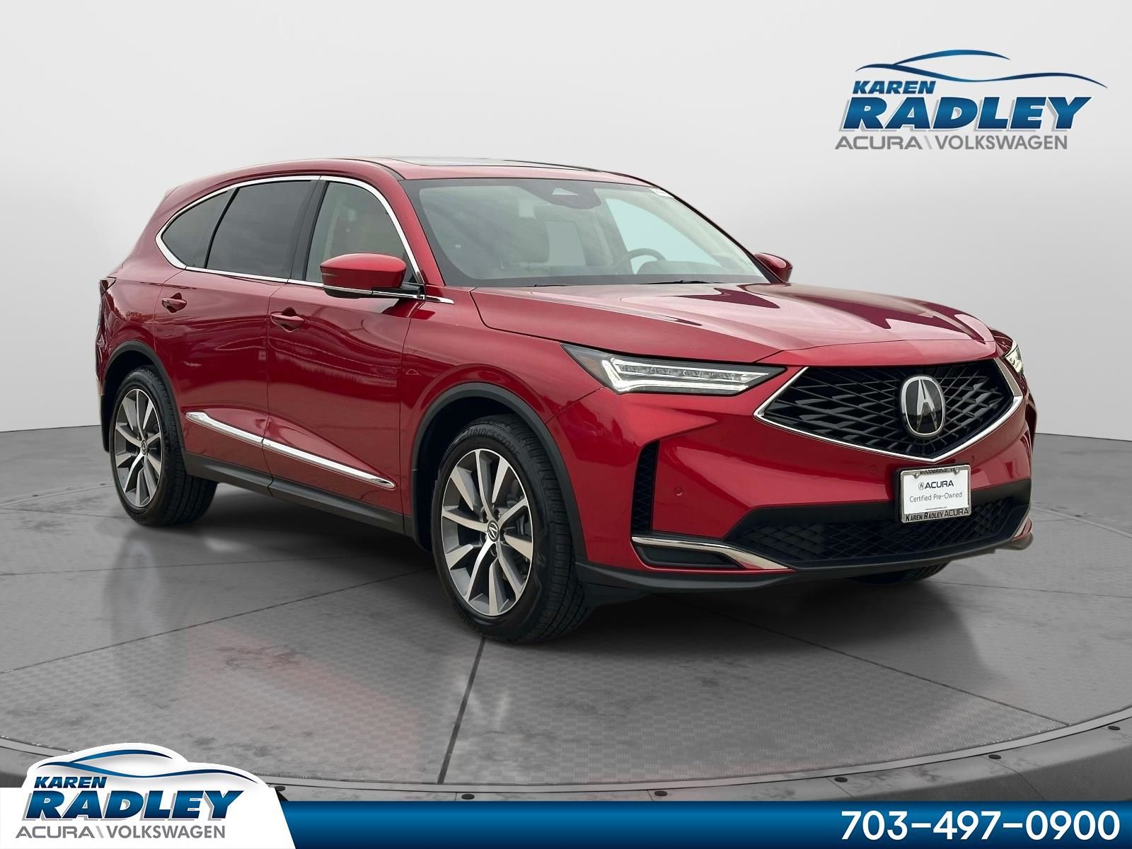 Performance Red Pearl 2025 Acura MDX SUV / Crossover Front-Wheel Drive Automatic