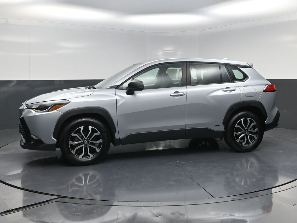 2024 Toyota Corolla Cross Hybrid S Silver at Monument Chevrolet