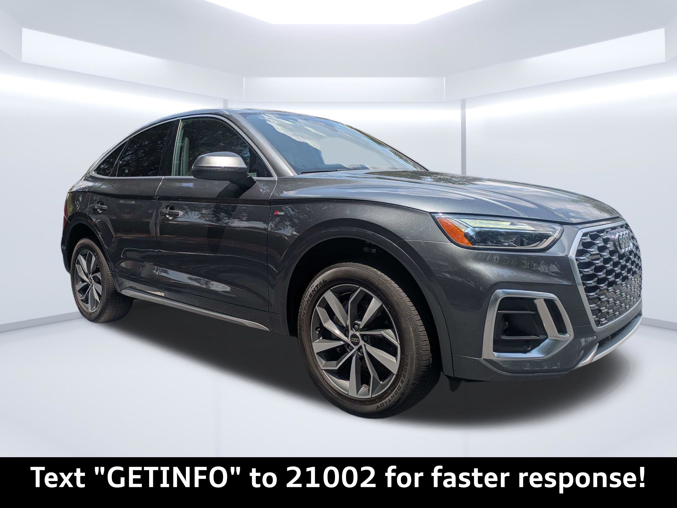 Daytona Gray Pearl Effect 2023 Audi Q5 Sportback Sedan All-Wheel Drive 7-Speed Automatic