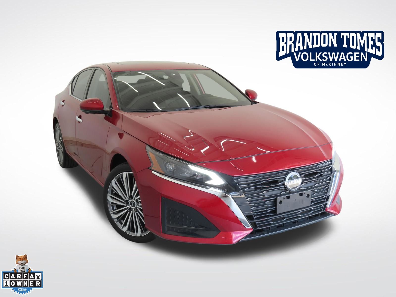 Red (Scarlet) 2024 Nissan Altima Sedan All-Wheel Drive Continuously Variable Transmission