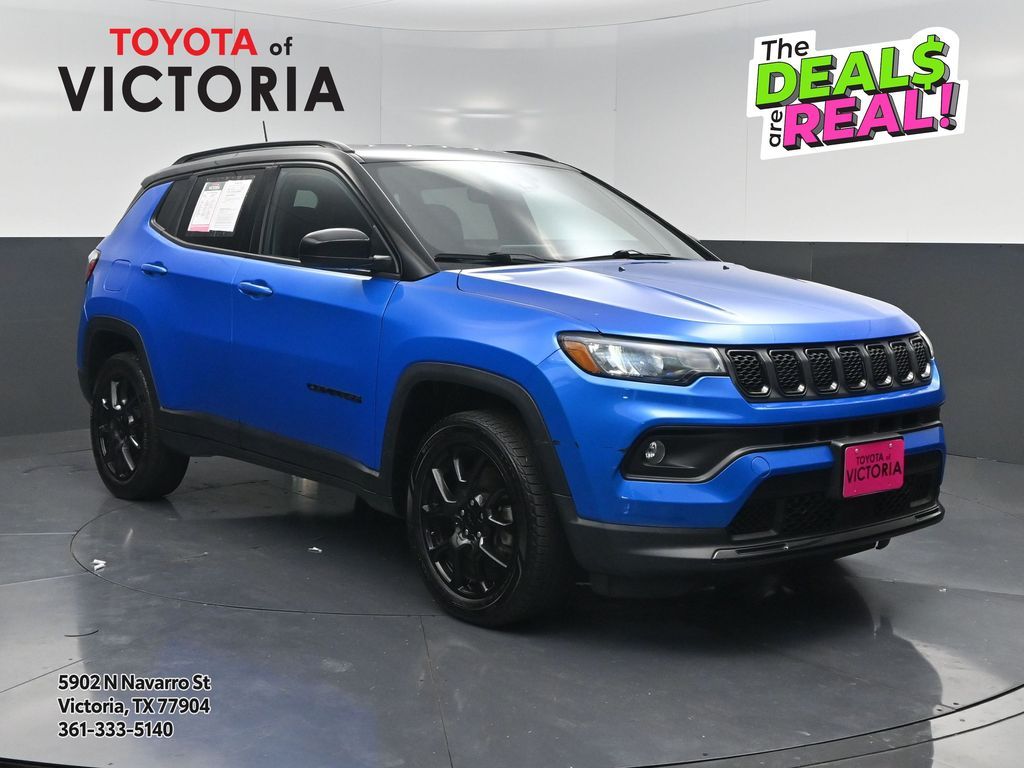 2023 Jeep Compass Latitude Blue at DeMontrond Auto Country