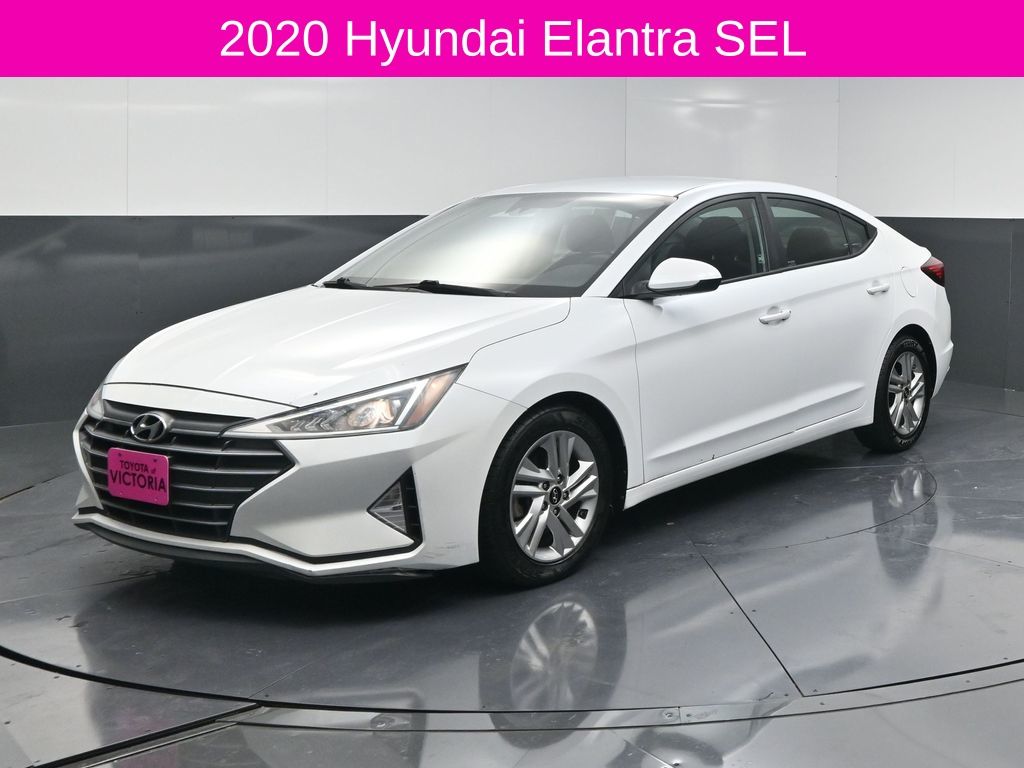 2020 Hyundai Elantra SEL White at Baytown Hyundai