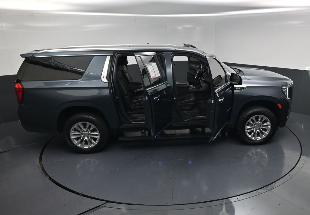 2021 GMC Yukon XL SLT Blue at Bayway Cadillac of The Woodlands