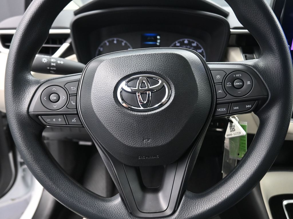 2025 Toyota Corolla LE White at Gullo Toyota