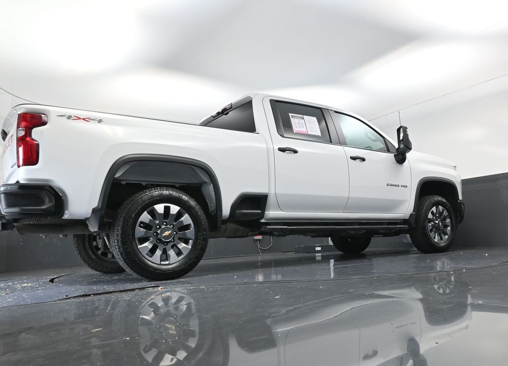 2023 Chevrolet Silverado 2500HD Custom White at DeMontrond Auto Country