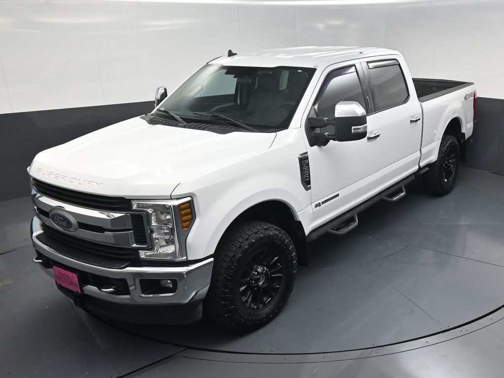 2019 Ford F-250SD XLT White at Emmons Autoplex