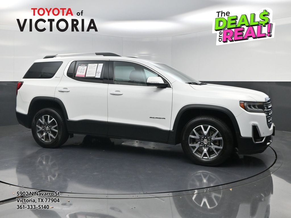 2023 GMC Acadia SLT White at Bayway Cadillac Southwest