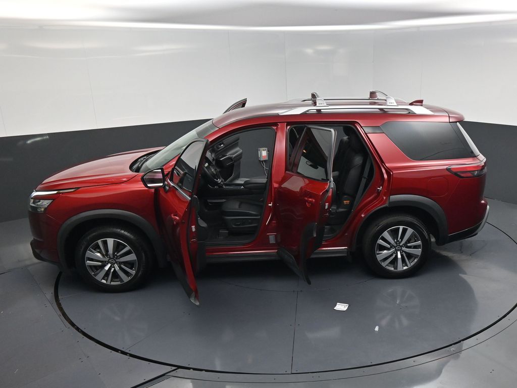 2023 Nissan Pathfinder SL Red at Parkway Family Mazda