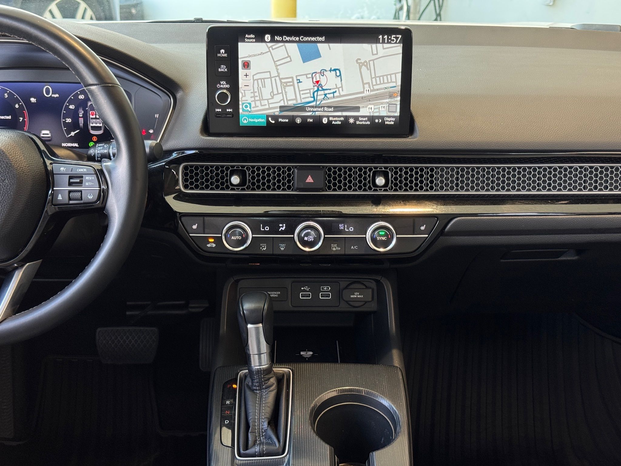 2022 Honda Civic Touring White at Cook Ford